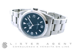 ROLEX Explorer in acciaio Nero AUT Ref. 14270. USATO!