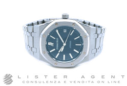 AUDEMARS PIGUET Royal Oak automatico in acciaio Blue Dial Ref. 15300ST.OO.1220ST.02. USATO!