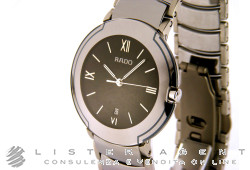 RADO Coupole aus Stahl und schwarzer Keramik Ref.-Nr. R22593152. NEU!