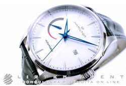 HAMILTON Jazzmaster Power Reserve Automatik aus Stahl Silbrig Ref. H32635781. NEU!