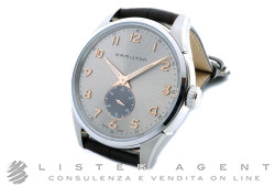 HAMILTON Jazzmaster Thinline Kleine Sekunde aus Stahl Argenté Ref. H38411580. NEU!