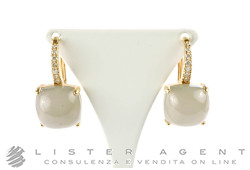ZOCCAI Ohrringe aus 18Kt Rotgold mit Diamanten ct 0,23 und Natursteinen Ref. ZGOR0923RRPIDI. NEU!