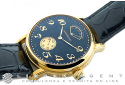 MONTBLANC Meisterstuck Gangreserve Handaufzug aus 18Kt Gelbgold Schwarz Ref. 7007. NEU!