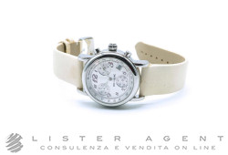 MONTBLANC Meisterstuck Damen Chronograph aus Stahl Silbrig Ref. 7039. NEU!