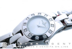 BAUME & MERCIER Linea aus Stahl mit Diamanten Silbrig Ref. M0A08135. NEU!