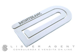 MONTBLANC fermasoldi Molletta piatta in argento 925 Ref. 8693. NUOVO!