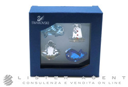 SWAROVSKI Ocean Dream Set 4 Mini Crystals in cristallo Swarovski Ref. 680505. NUOVO!