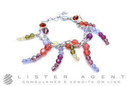 SWAROVSKI bracciale in metallo e cristalli colorati Swarovski Ref. 851316. NUOVO!