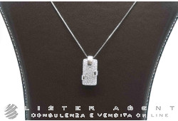 DAMIANI collana in oro bianco 18Kt e diamanti ct 1.01 H IF Ref. 20005918. NUOVA!