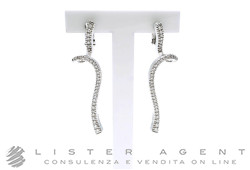 DAMIANI orecchini Eden in oro bianco 18Kt con diamanti ct 0.88 H Ref. 20010292. NUOVI!