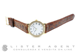 EBERHARD orologio Classic Lady in oro giallo 18Kt e diamanti Bianco Ref. 70026. NUOVO!