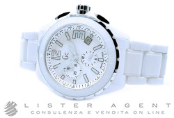 GUESS Cronografo Quarzo in plastica bianca Bianco Ref. X76012G1S. USATO!