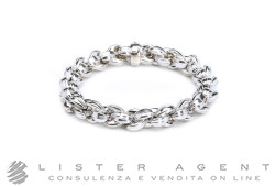 CHIMENTO bracciale in oro bianco 18Kt con chiusura con diamante. RIGENERATO!