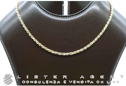 COLLANA Corda in oro giallo 18Kt. NUOVA!