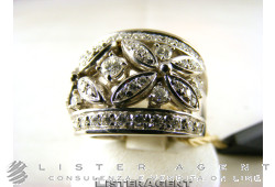 PRINZESSIN Ring 18Kt Weißgold Diamanten ct 0,93 Ref. PAB13376. NEU!