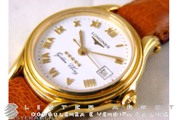 LONGINES Golden Wing Dame in 18 Karat Gelbgold Ref. L31066112. NEU!