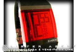 STARCK mit FOSSIL-Uhr Nur Zeit digital Orange Ref. PH1098. NEU!