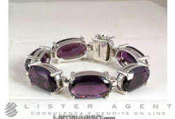 ARMBAND in 925 Silber und Amethysten Ref. 6253407104. NEU!