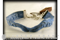 ROSATO Armband Jeans in 925 Silber Ref. 0100435723. NEU!