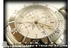 BAUME & MERCIER Capeland S Chronograph Automatik aus Stahl Argenté AUT Referenz-Nr. M0A08113. NEU!