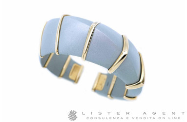 VHERNIER bracciale Ardis in alluminio e oro rosa 18Kt Ref. 001802BR100. NUOVO!