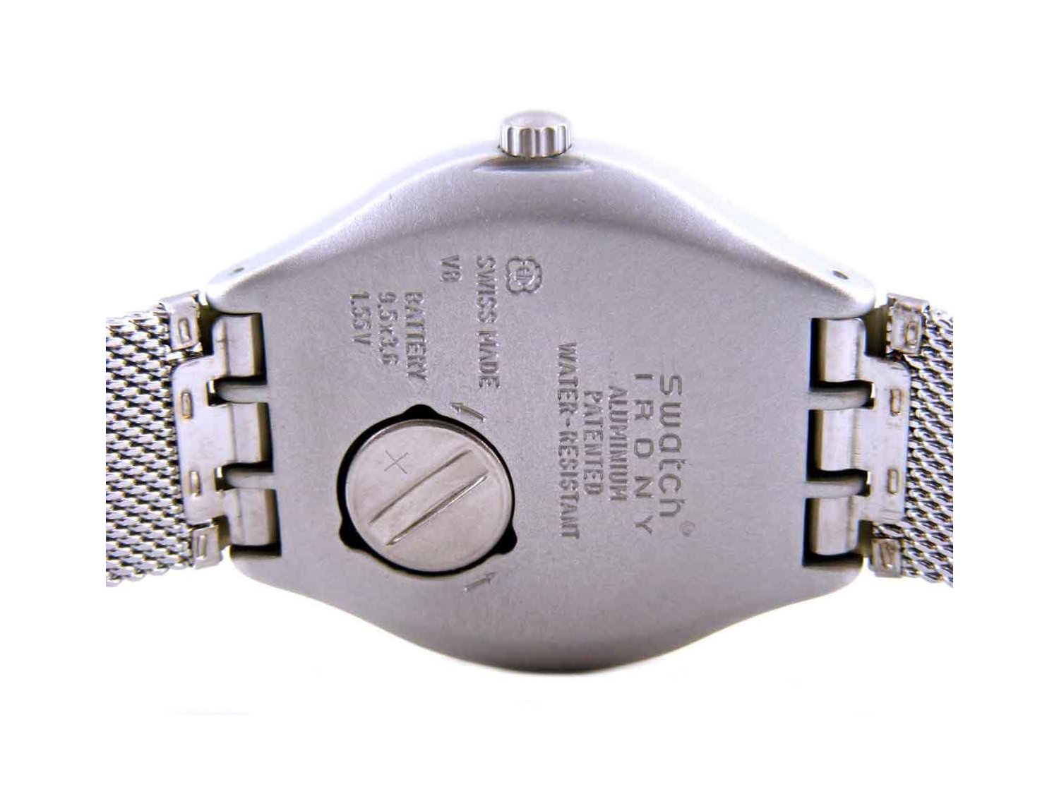 Swatch irony aluminium price store