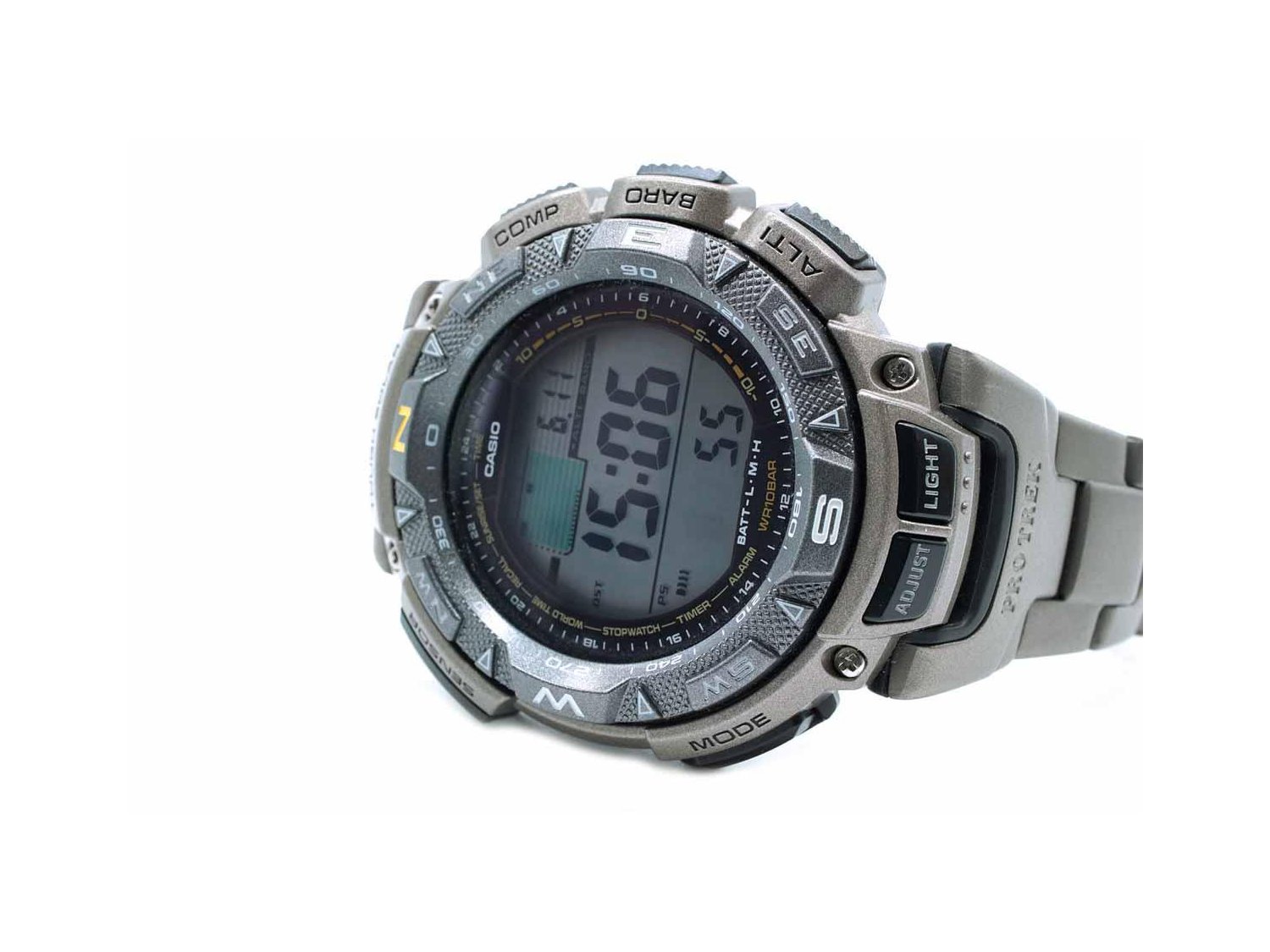 CASIO G Shock Pro Trek Tough Solar Triple Sensor aus Titan Ref. PRG 240T 7ER. GEBRAUCHT