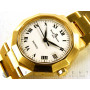 BAUME & MERCIER Riviera Vintage Automatik aus 18Kt Gelbgold Weiss. GEBRAUCHT!