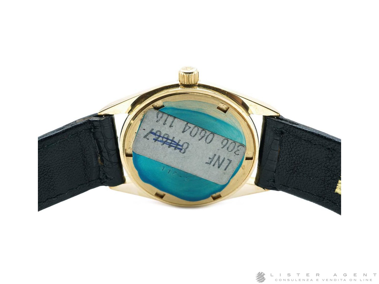 ZENITH Captain in oro giallo 18kt Bianco Ref. LNF306 0604 116. NUOVO