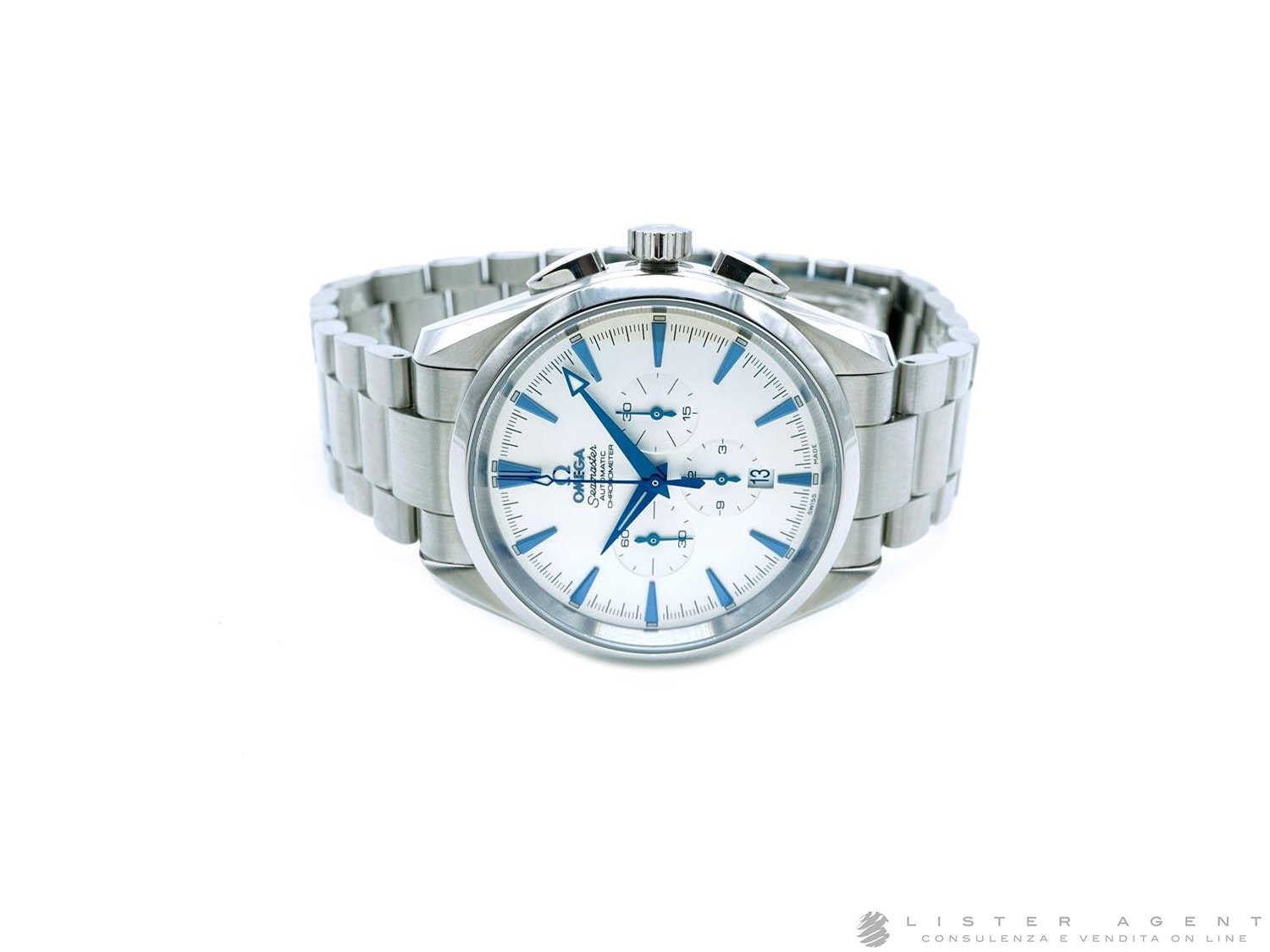 OMEGA Aqua Terra Chronografo Railmaster Automatico in acciaio Argente AUT Ref. 2512.30.00. NUOVO