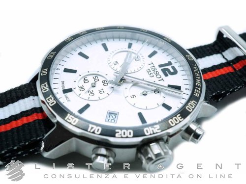 TISSOT T Sport Seastar Cronografo in acciaio Bianco Ref. T0954171703701. NUOVO Lister Agent