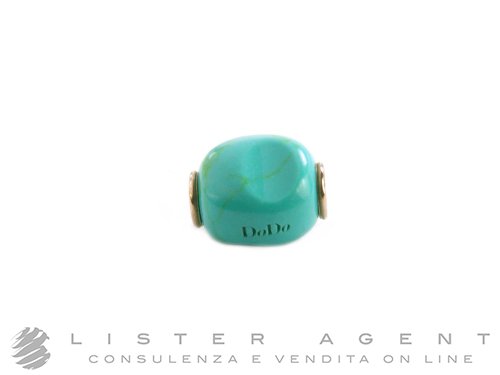 DODO by Pomellato Pepita in argento 925 e resina turchese Ref. DPEPTU. NUOVA