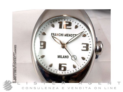 FRANCHI MENOTTI Milano solo tempo bianco Ref. 9000. NUOVO