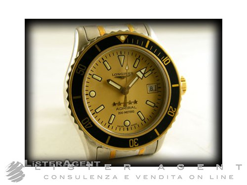 Longines admiral sale acciaio valore