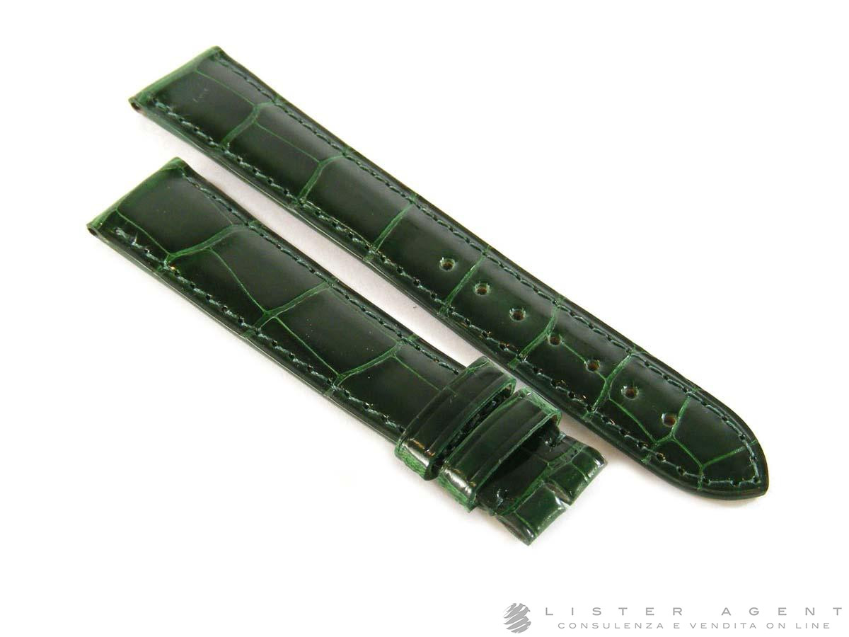 Cinturino coccodrillo sale verde