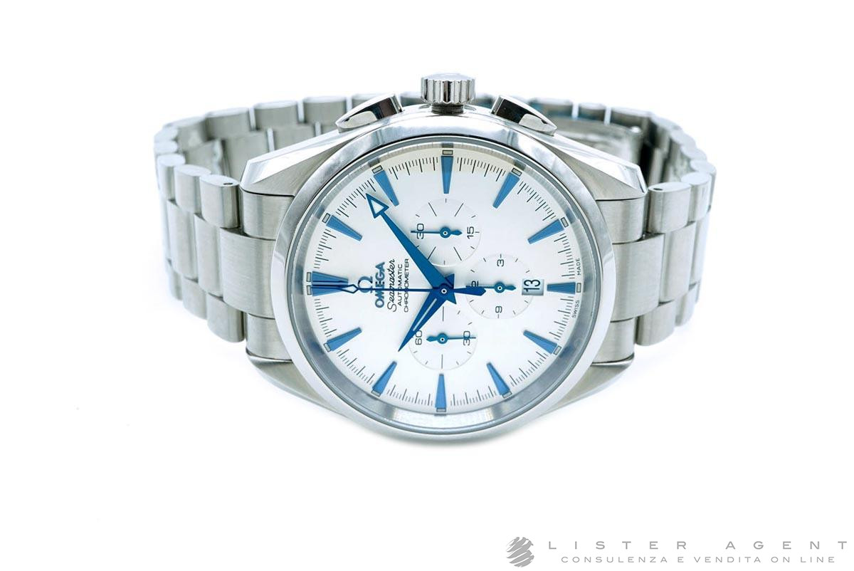 OMEGA Aqua Terra Chronografo Railmaster Automatico in acciaio Argente AUT Ref. 2512.30.00. NUOVO Lister Agent