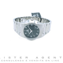 BREIL solo tempo in acciaio Nero Ref. 2519380743. NUOVO!