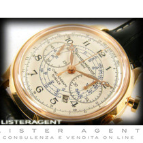 BAUME & MERCIER Capeland New XXL Flyback in oro rosa 18Kt Grigio AUT Ref. M0A010007. NUOVO!