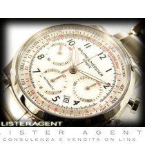BAUME & MERCIER Capeland XL in acciaio Bianco AUT Ref. M0A010061. NUOVO!