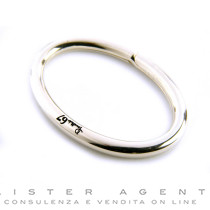 POMELLATO67 portachiavi Brisé Ovale in argento 925 Ref. EB523/A/O. NUOVO!
