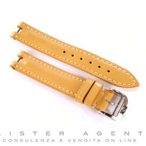 BAUME & MERCIER cinturino standard per Mod. Linea lady MM 14 in vitello beige Ref. MX0011RR. NUOVO!