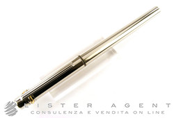 CARTIER penna stilografica Must Nouveau in acciaio Ref. ST150144. NUOVA!