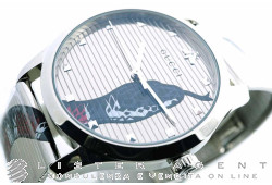 GUCCI Mod. 126MD G-Timeless in acciaio Argenté Ref. YA1264123. NUOVO!