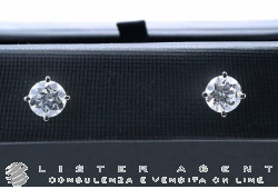 DIAMOND INVEST orecchini Solitario in oro bianco 18Kt con diamanti certificati IGI ct 2.24 F Vs1/Vs2 Ref. ODA100. NUOVI!