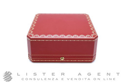 CARTIER scatola per orologio in pelle rossa Ref. CO579. NUOVA!