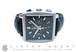 TAG HEUER Monaco cronografo Automatico in acciaio Nero AUT Ref. CW2111.FC6177. USATO!