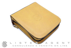 RAID Flight Instruments astuccio porta orologio in pelle beige con accessori. NUOVA!