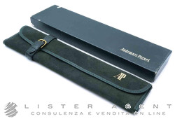 AUDEMAR PIGUET astuccio per orologio in velluto e pelle verde. NUOVO!