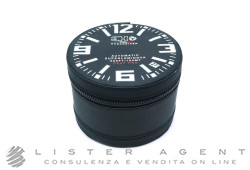 3HO scatola per orologio nera con garanzia. NUOVA!