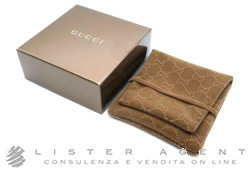 GUCCI astuccio porta gioiello in velluto marrone. NUOVO!